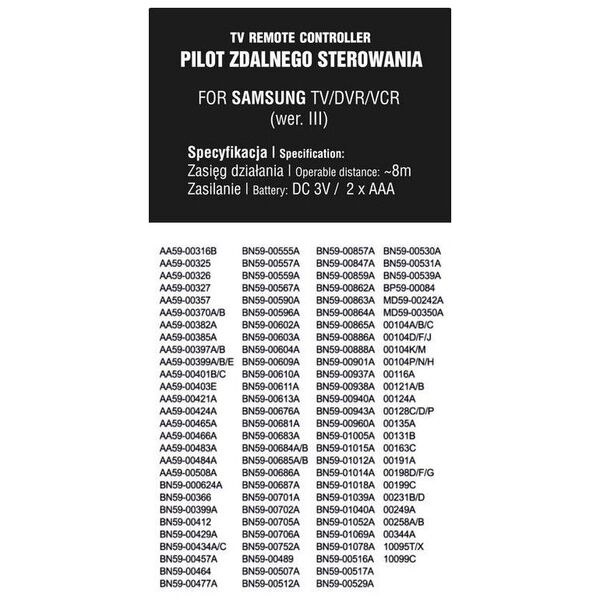 Pilot RTV Blow do SAMSUNG wersja III - 3976#)