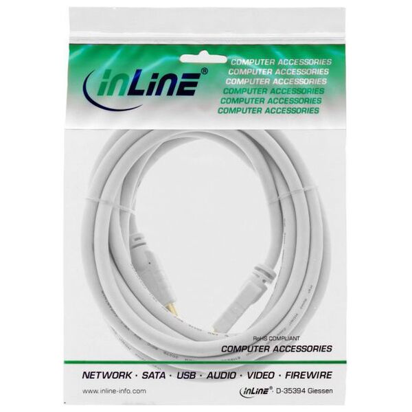 Kabel InLine HDMI - HDMI 10m biały (17510W)