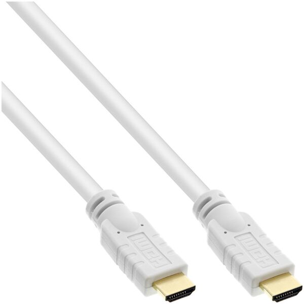 Kabel InLine HDMI - HDMI 10m biały (17510W)