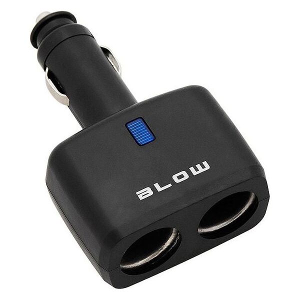 Blow Rozgałęziacz zapalniczki samochodowej 1XWT/2XGN + kabel CS-23 (5900804073727)