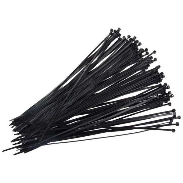 Pro Line Opaska zaciskowa Czarny 100 sztuk  (59131C)