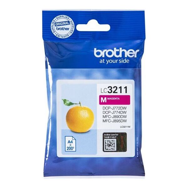 Tusz Brother tusz oryginalny LC-3211M (Magenta)