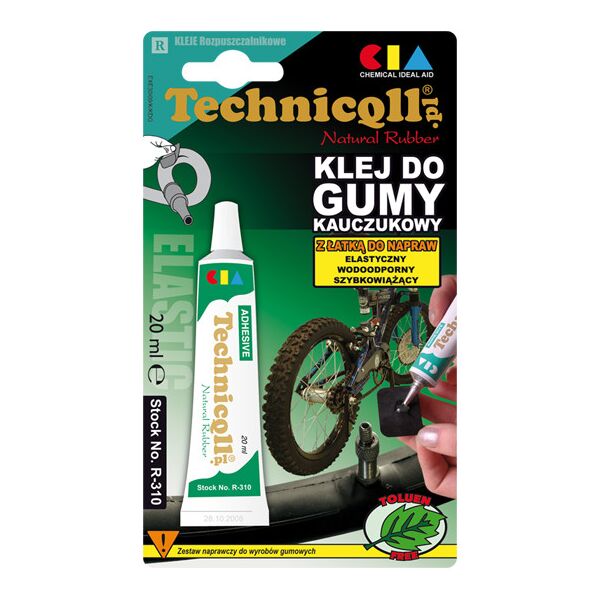 Technicqll Klej do gumy kauczukowy 20ml R-310