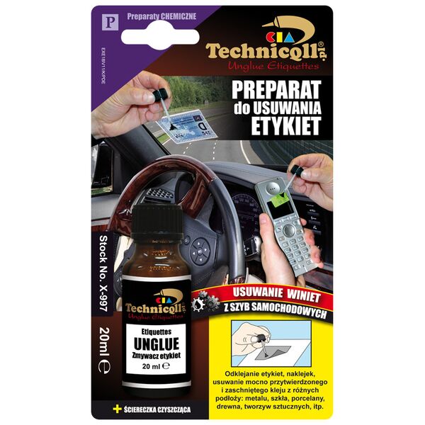 Technicqll Preparat do usuwania etykiet 20ml na blistrze P-997