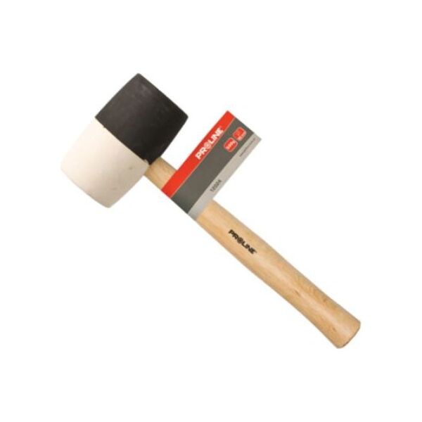 Pro-Line Młotek gumowy rączka drewniana 230g  (12021)