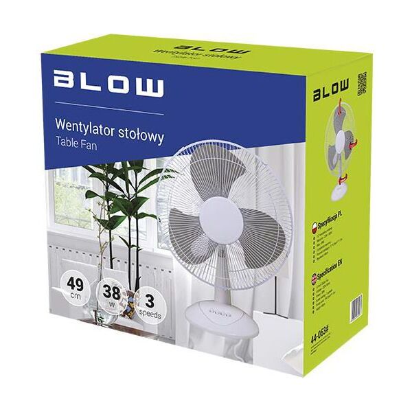 Wentylator Blow Wentylator stołowy 12" 38W (44-063#)