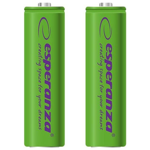 Esperanza Akumulator zielone AA / R6 2000mAh 2 szt.