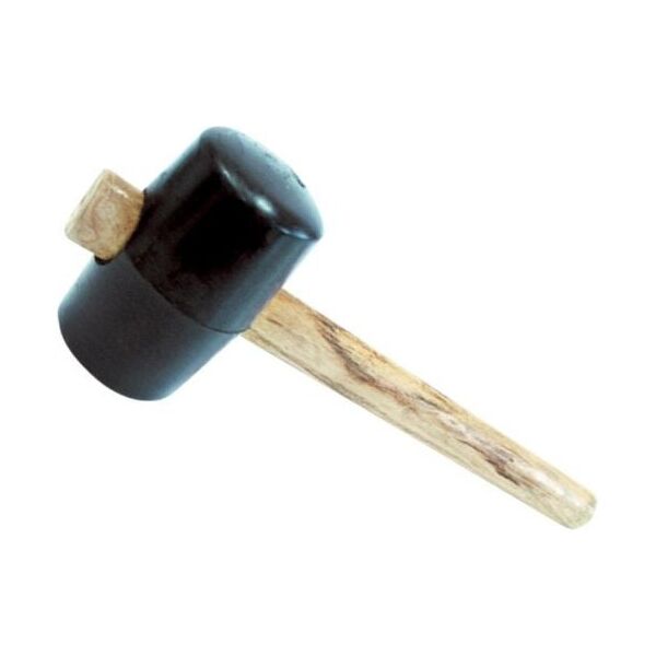 Mega Młotek gumowy rączka drewniana 680g  (12007)