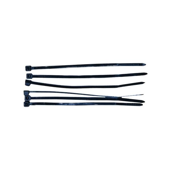 Mega Opaski zaciskowe 2,5x100mm czarne 100szt. - 59210C