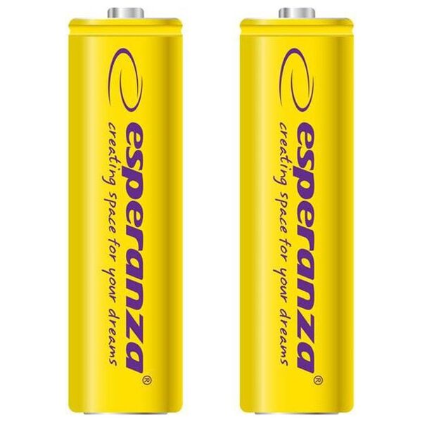 Esperanza Akumulator żółte AA / R6 2000mAh 2 szt.