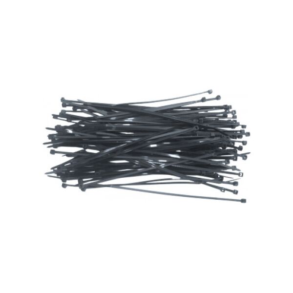 Topex Opaski zaciskowe 4,8 x 300mm 75szt. czarne (44E980)