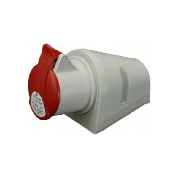 SEZ Gniazdo stałe 4P 32A 400V czerwone IP44 (IZN 3243)