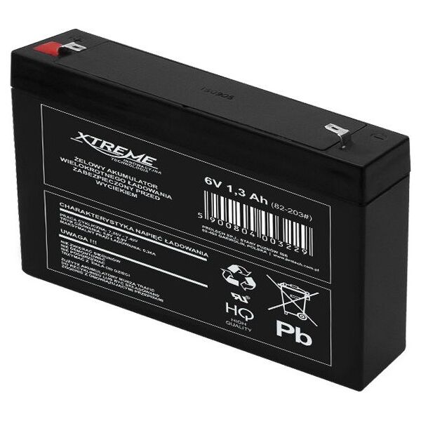 Xtreme Akumulator 6V/1.3Ah (82-203#)