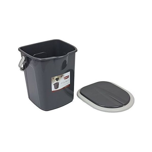 Branq Wiadro Toaleta 22l 1306 Kolor Szary BRANQ