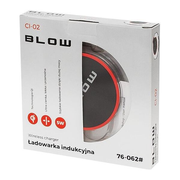 Ładowarka Blow WCH-02 Indukcyjna 1.5 A (76-062#)