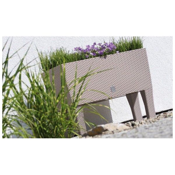 Prosperplast Gabion Rato Case High biały 60x40 cm