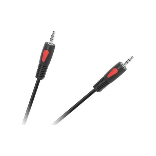 Kabel Cabletech Jack 3.5mm - Jack 3.5mm 1.8m czarny (KPO4005-1.8)