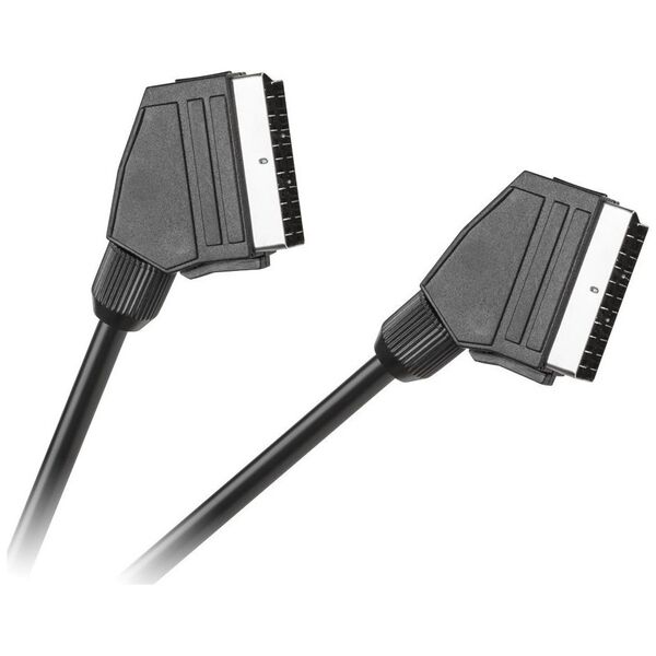 Kabel Cabletech Scart - Scart 1.5m czarny (4954)