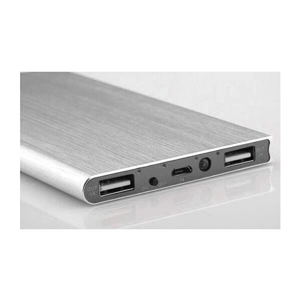 Powerbank HiTech Ltd US13B 20000mAh Srebrny