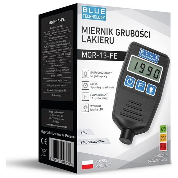 Miernik grubości lakieru MGR-13-FE