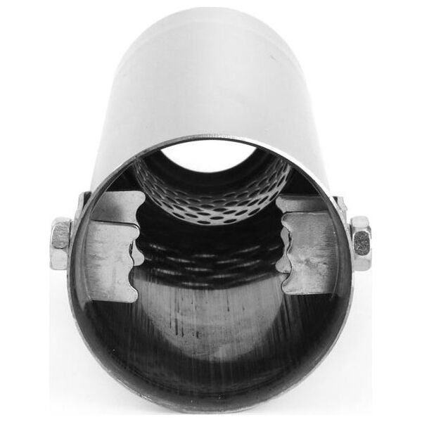 Automax Chromowana końcówka tłumika 50mm / montaż 30-45mm uniwersalny