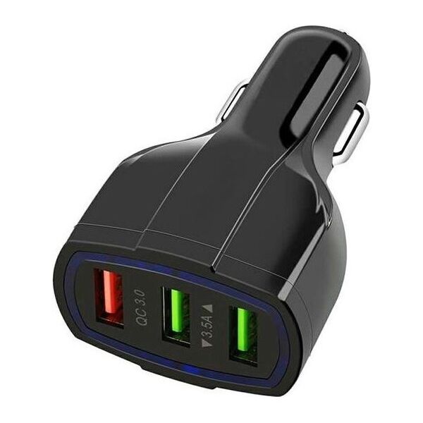Ładowarka Aptel PLS34F 3x USB-A 3.1 A  (4243-uniw)