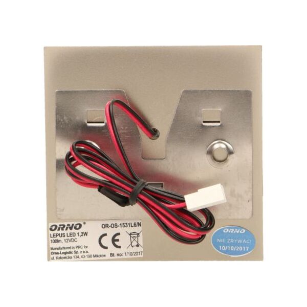 Oprawa schodowa Orno Lepus LED satynowy (OR-OS-1531L3/N)
