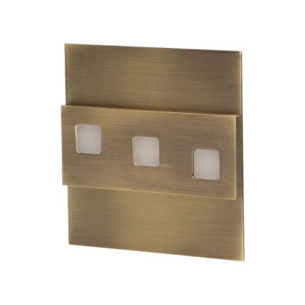 Oprawa schodowa Orno Lepus LED mosiądz mat (OR-OS-1531L3/BR)