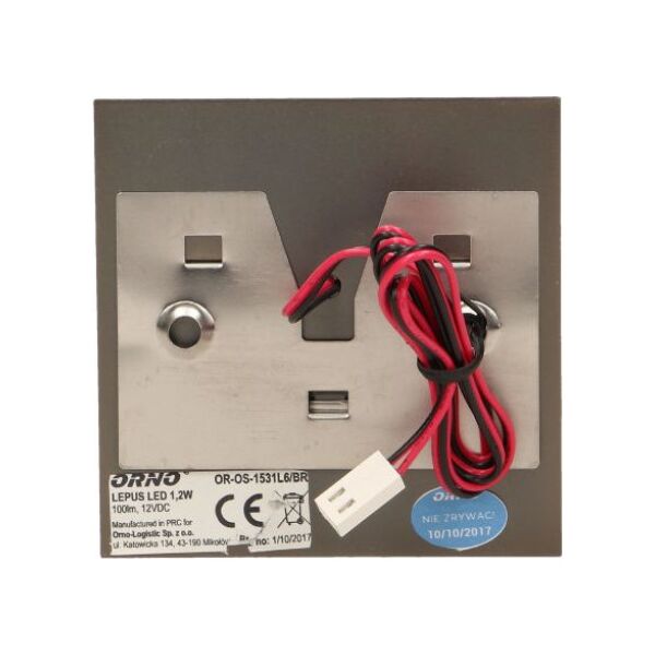 Oprawa schodowa Orno Lepus LED mosiądz mat (OR-OS-1531L6/BR)