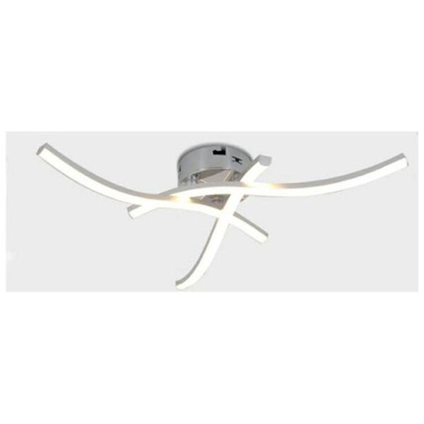 Lampa sufitowa ECpower ZD77A LAMPA SUFITOWA CHROM LED 105 DIOD 16W