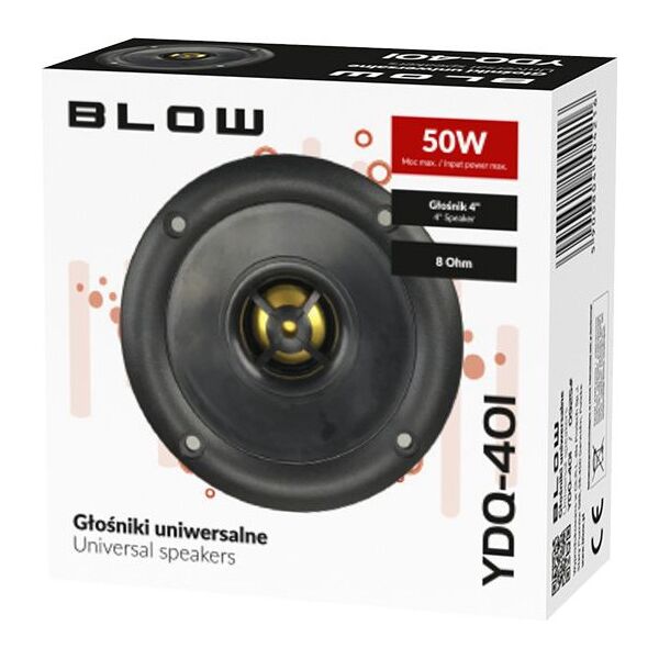 Głośnik samochodowy Blow Głośnik samochodowy BLOW YDQ401 4" 50W 8Ohm
