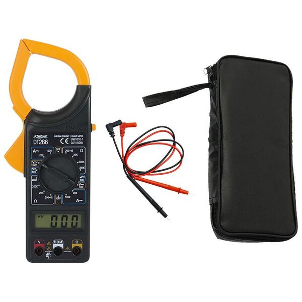 Xtreme Miernik tester napięcia cyfrowy XTREME DT266 + przewody pomiarowe etui