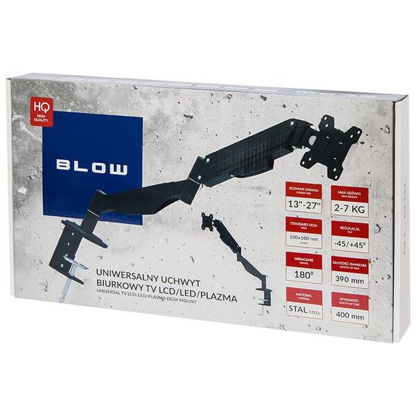 Blow Uchwyt biurkowy na monitor 13" - 27" (76-872#)