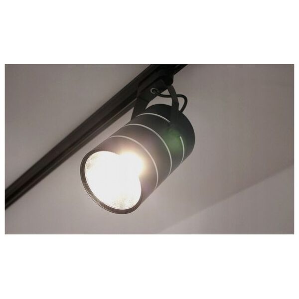 Nvox Lampa sklepowa led reflektor szynowy jednofazowy czarny 30w 2550 lm światło zimne 6000k