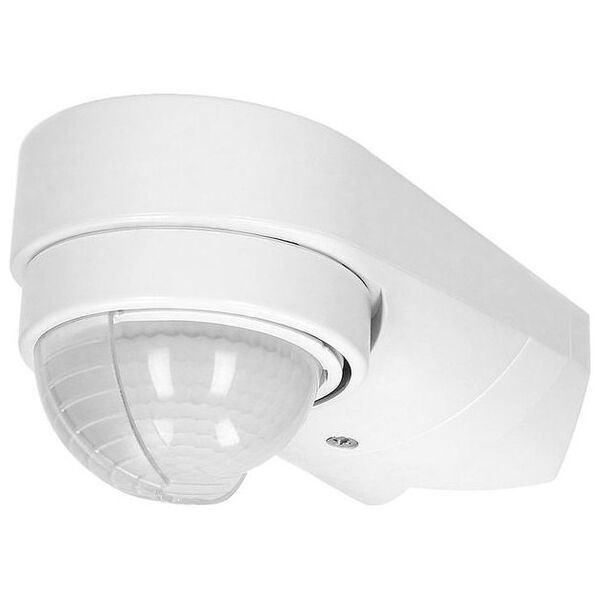 Orno Czujnik ruchu 240st. 1200W, IP65, 3 rodzaje montażu, 2 sensory (biały) OR-CR-265