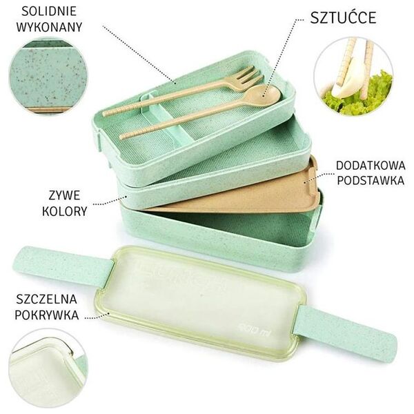 Home Appliances AG479F LUNCH BOX TERMOS OBIADOWY NA ŻYWNOŚĆ 900ml