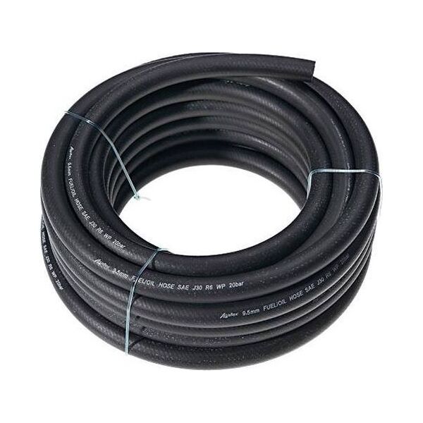 Godmar Wąż do paliwa gumowy zbrojony 3-warstwowe śr 9,5 mm/1 mb (10m w rolce)