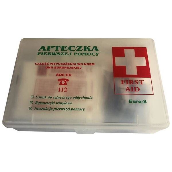 Godmar Apteczka B-Euro-8 przezroczysta
