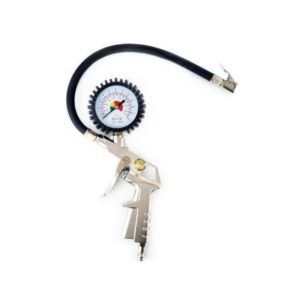 AMiO Pistolet do pompowania z manometrem 12 Bar