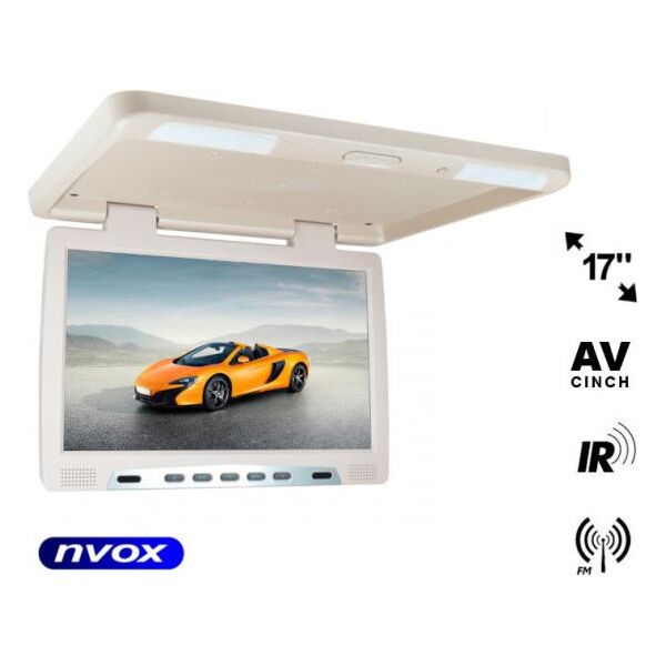 Nvox Monitor podwieszany podsufitowy lcd 17cali cali led ir fm