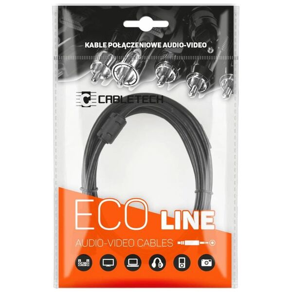 Kabel Cabletech HDMI - HDMI 1.8m czarny (KPO4008-1.8)