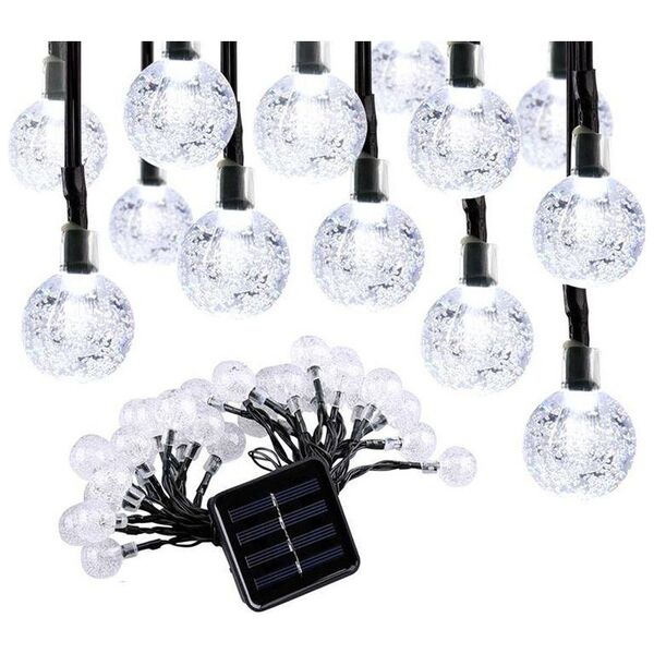 Aptel ZD69 GIRLANDA OGRODOWA ŁAŃCUCH 30 ŻARÓWEK LED 6,5m 1,8W