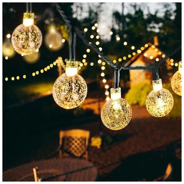 Aptel ZD69 GIRLANDA OGRODOWA ŁAŃCUCH 30 ŻARÓWEK LED 6,5m 1,8W