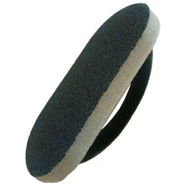 Aptel AG672F ZMYWAK GĄBKA Z UCHWYTEM DO CZYSZCZENIA 14x8 cm czarno szara