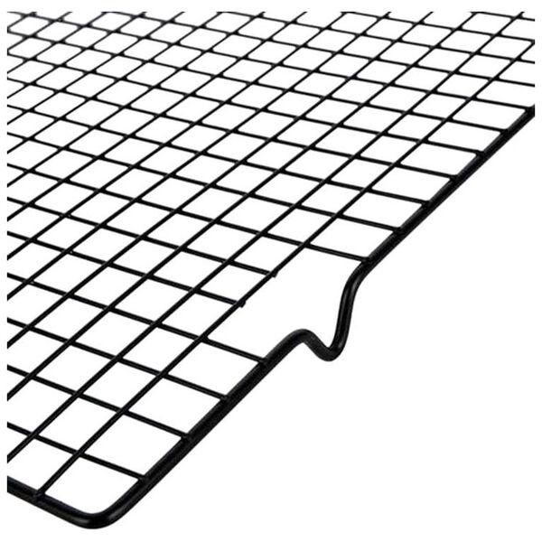 Aptel AG649C KRATKA DO STUDZENIA CIAST MIĘS WYPIEKÓW 27x25cm czarna