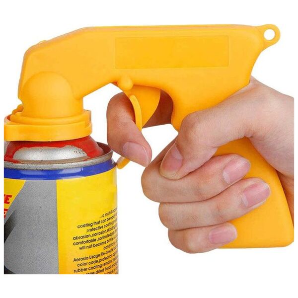 Aptel AG86B PISTOLET DO LAKIERU W SPRAYU AEROZOLU UNIWERSALNY czarny