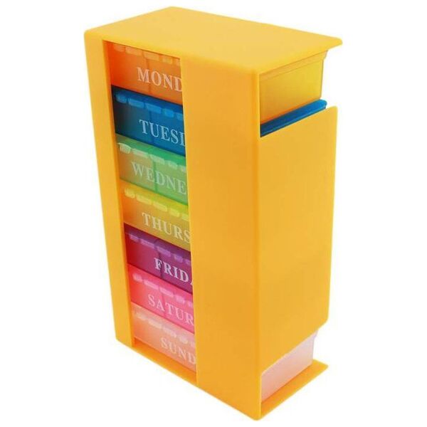 Aptel AG424B POJEMNIK ORGANIZER NA LEKI NA 7 DNI 20x11x3cm