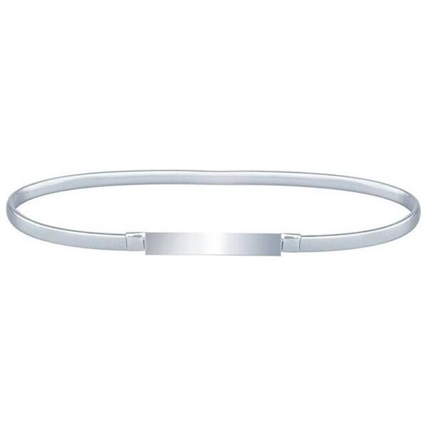 Aptel OZDOBNY PASEK DAMSKI DO SUKIENKI 68-100cm srebrny BQ53B