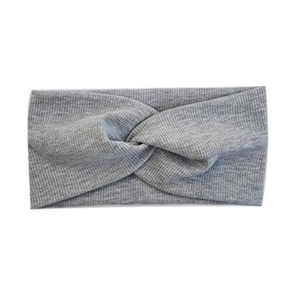 Aptel OPASKA DO WŁOSÓW Z KOKARDĄ rozm. uniwersalny szara 9x23cm BQ47D
