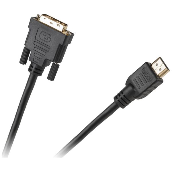 Kabel Cabletech HDMI - DVI-D 1.8m czarny (KPO3701-1.8)